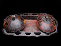 Double Bowl - Lozi People - Zambia (4910) Sold 1